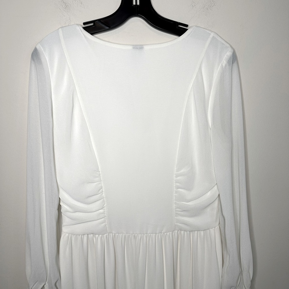 Vero Moda Cream Tiered Maxi Dress Size Small - Picture 10 of 13
